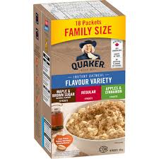 QUAKER INST OATMEAL VARIETY [694 g]
