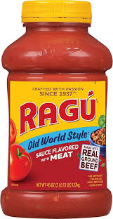 RAGU PASTA SAUCE WITH MEAT [1.27 kg]