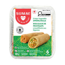 SUMM CRISPY SPRING ROLLS VEG [350 g]