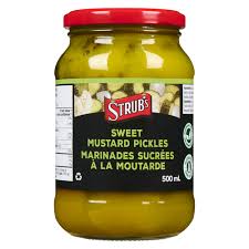 Strubs Mustard Pickles Sweet [500 ml]