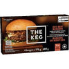 THE KEG BEF BURGERS 680 GMS