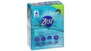 ZEST SOAP AQUA 4 BAR [360 g]