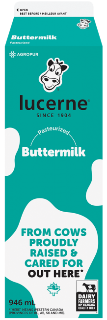 LUCERNE 1LT  BUTTERMILK [946 ml]