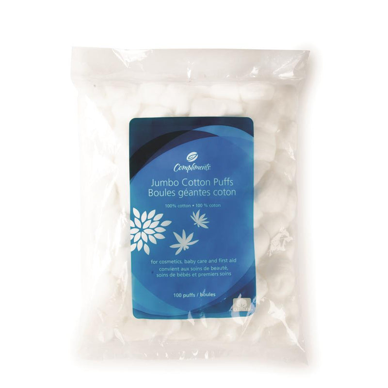 COMP COTTON BALLS JUMBO [100 ea]
