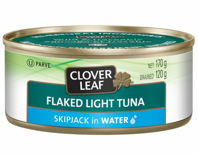 CLOVER LEAF FLAKED TUNA IN WAT [170 g]