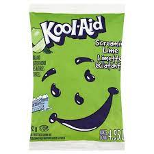 SCREAMING LIME KOOLAID MIX [392 g]