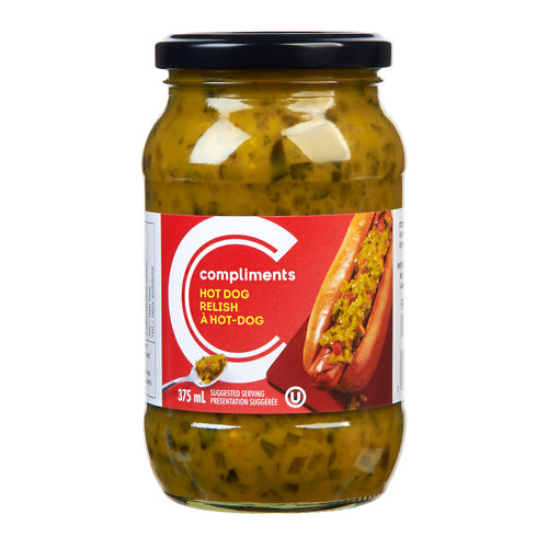 COMPLIMENTS HOT DOG RELISH [375 ml]
