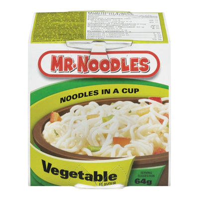 MR NOODLE CUP VEGETABLE