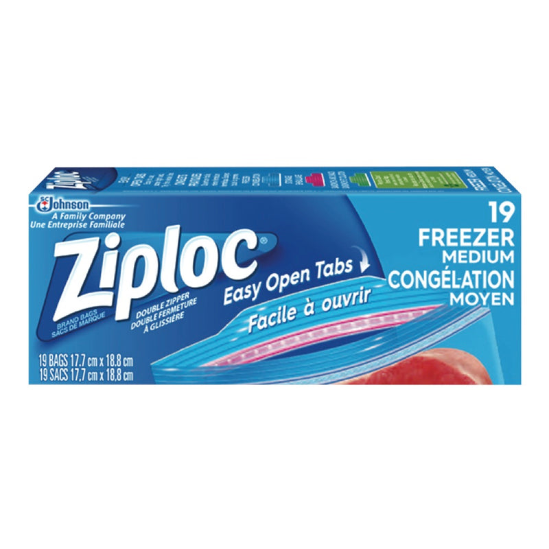 ZIPLOC HEAVY DUTY FREEZER BAGS [20 ea]