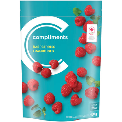 COMP WHOLE FRZ RASPBERRIES [400 g]
