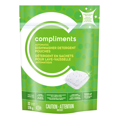 COMP AUTOMATIC DISHWSH POUCHES [32 ea]