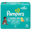 PAMPERS BABY DRY SIZE 4 28s