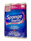 SPONGE TOWELS PREMIUM 12S [12 pcs]