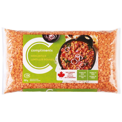COMP RED LENTILS [450 g]