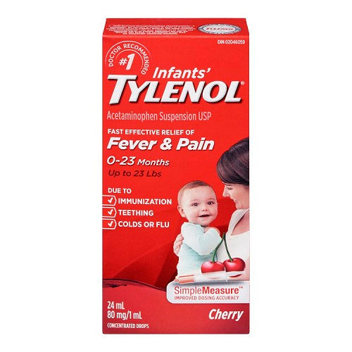 TYLENOL DROP CHERRY [24 ml]