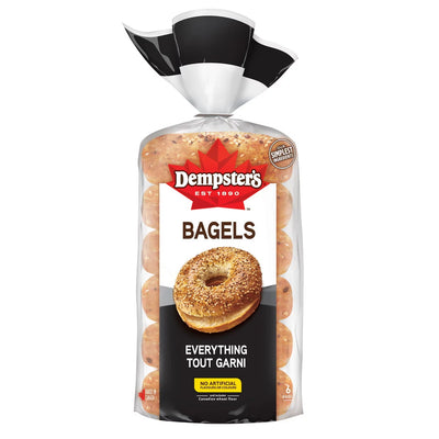 DEMPSTERS EVERYTHING BAGELS [6 pcs]