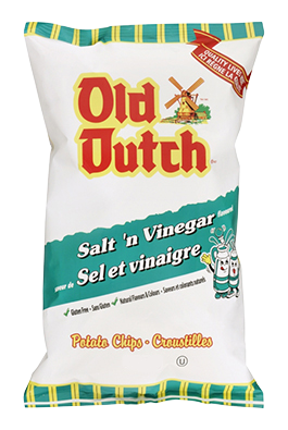 SALT N VINEGAR POTATO CHIPS [66 g]