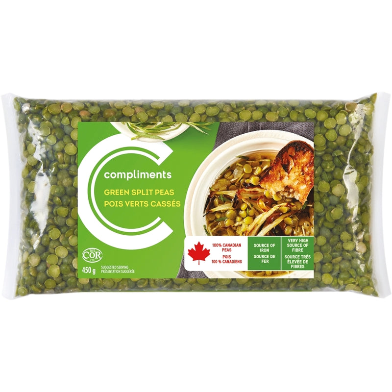 COMP SPLIT GREEN PEAS [450 g]