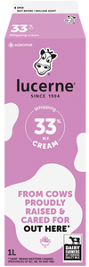 LUCERNE 33% WHIPPING CREAM [1 l]