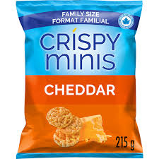 QUAKER CRISPY MINIS CHEDDAR [215 g]
