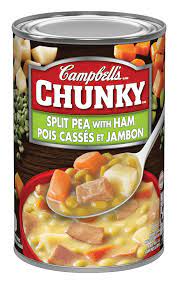 CAMPBELL SOUP CHUNKY PEA WITH [515 ml]