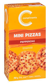 COMP MINI PEPPERONI PIZZA [768 g]