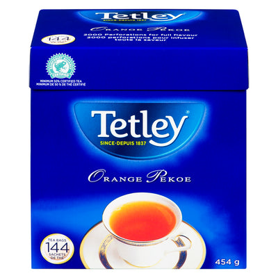 TETLEY TEA ORANGE PEKOE 144EA [144 ea]