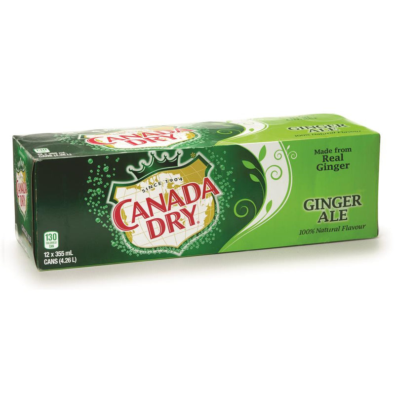CANADA-DRY GINGERALE [355 ml]