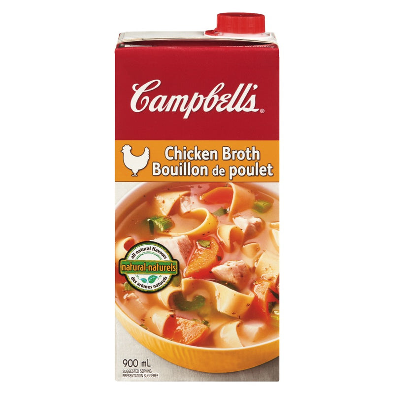 CAMPBELLS CHICKEN BROTH 900ML [900 ml]