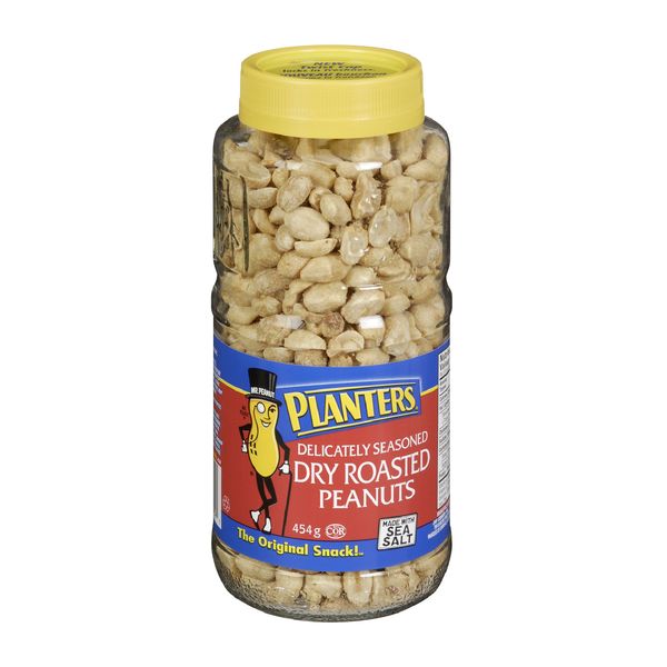 PLANTERS DRY ROASTED PEANUTS [454 g]