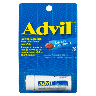 ADVIL TABLETS VIAL [10 12]