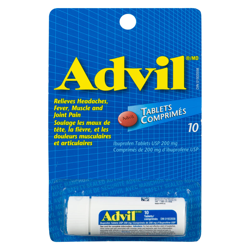ADVIL TABLETS VIAL [10 12]