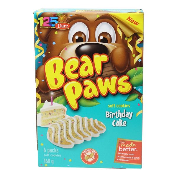 BEAR PAWS SFT COOKIES BIRTHDAY