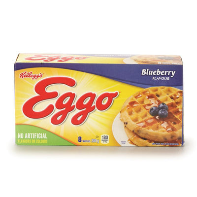KELLOGGS EGGO WAFFLES BLUEBERR [280 g]