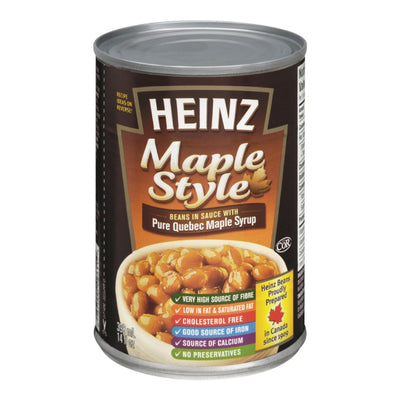 HEINZ MAPLE STYLE BEANS [398 ml]