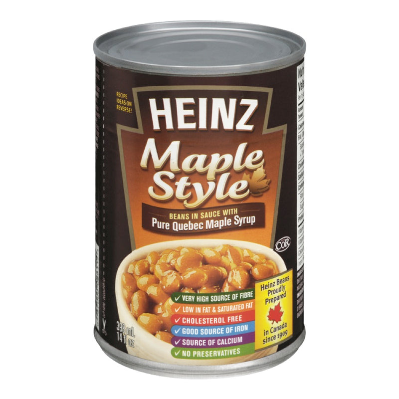 HEINZ MAPLE STYLE BEANS [398 ml]