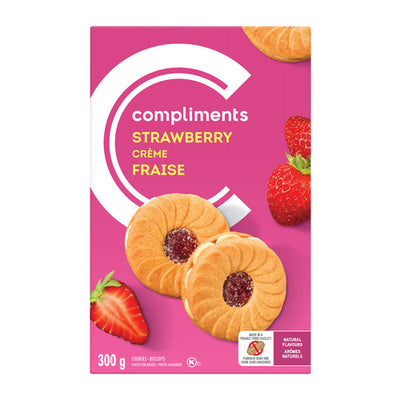 COMP STRAWB- CREME COOKIES [350 g]