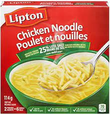 LIPTON NOODLE CHICKEN LIGHT [114 g]