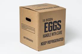 CASE OF LARGE EGGS