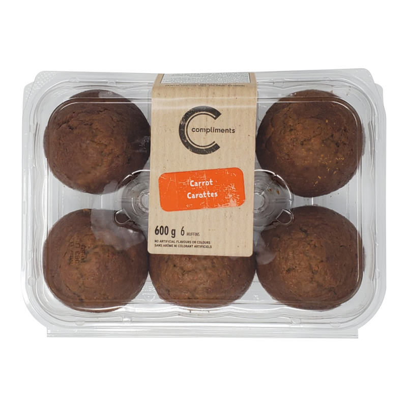 COMP CARROT MUFFINS [600 g]