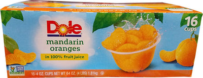 DOLE MANDARIN ORANGES CUPS [20 ea]