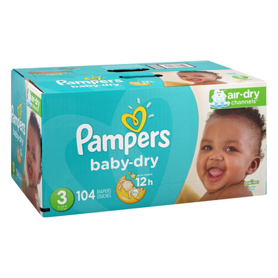 PAMPERS SIZE 3 jumbo box [3 ea]