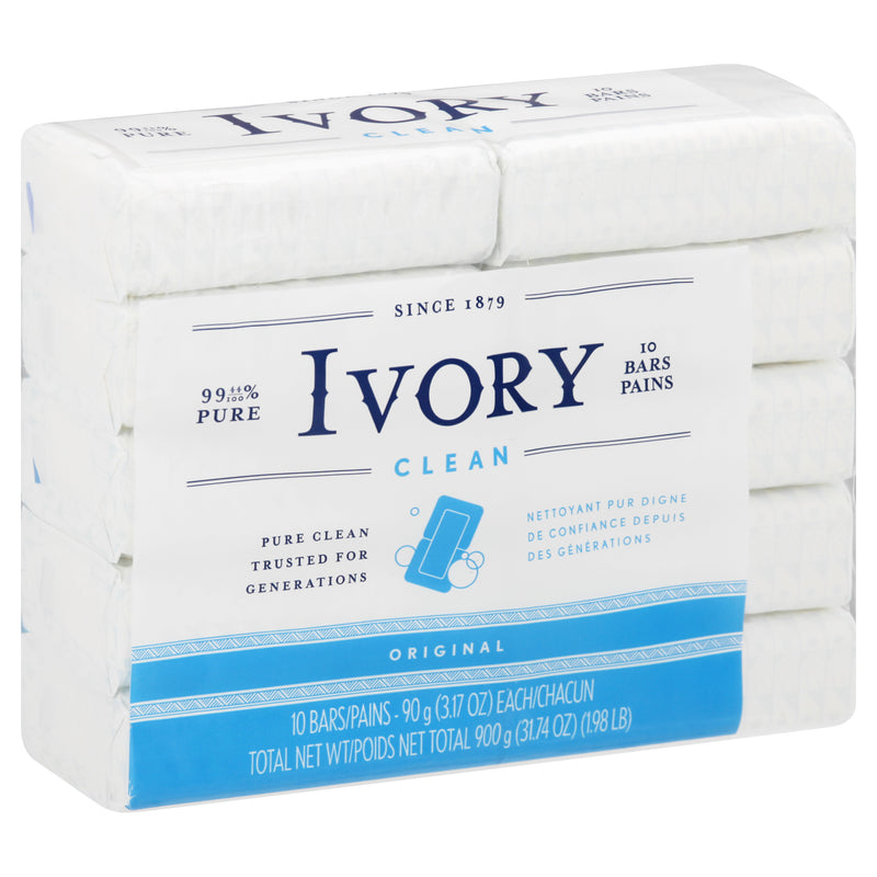 IVORY BAR SOAP FAMILY PACK [10 EA]