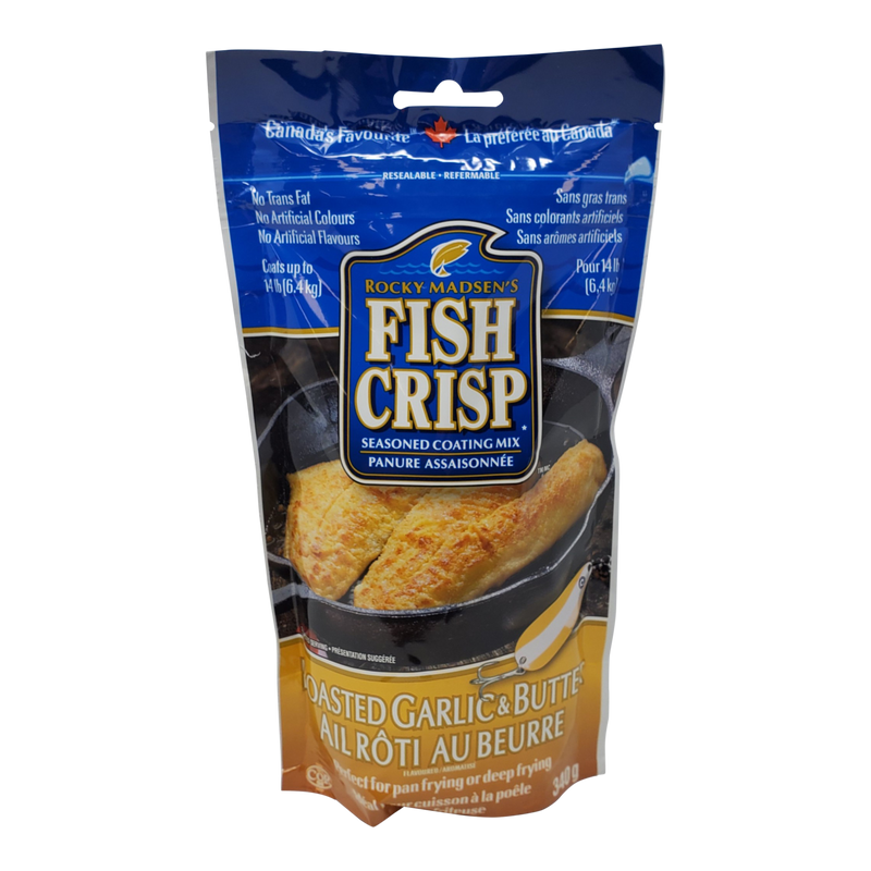 FISH CRISP ROASTED GARLIC & BU [230 g]