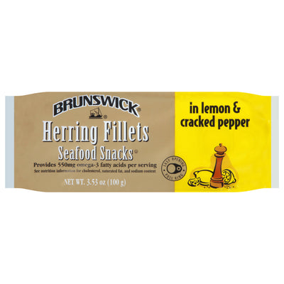 BRUNSWICK SEAFOOD SNACKS LEMON [100 g]