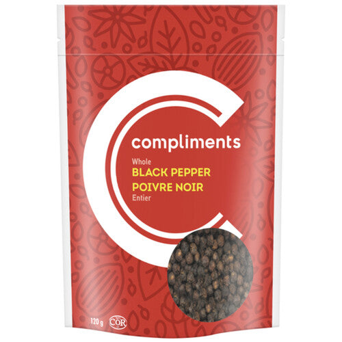 COMPLIMENTS WHOLE BLACK PEPPER [120 g]
