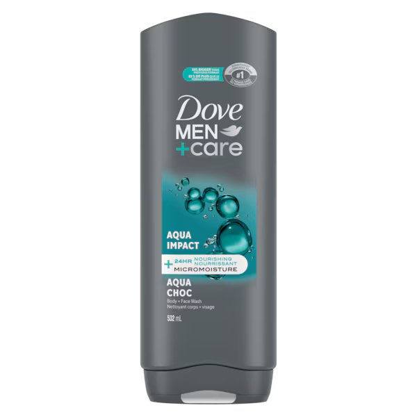 DOVE Body Wash AQUA IMPACT [532 ml]