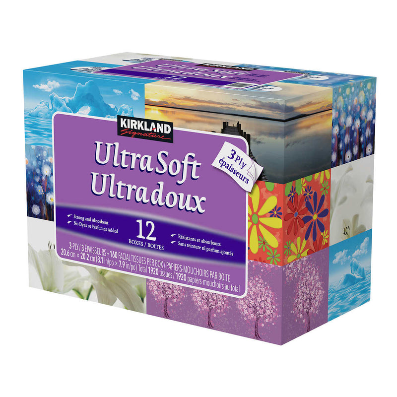 Kirkland Facial Tissue 12s [12 pcs]