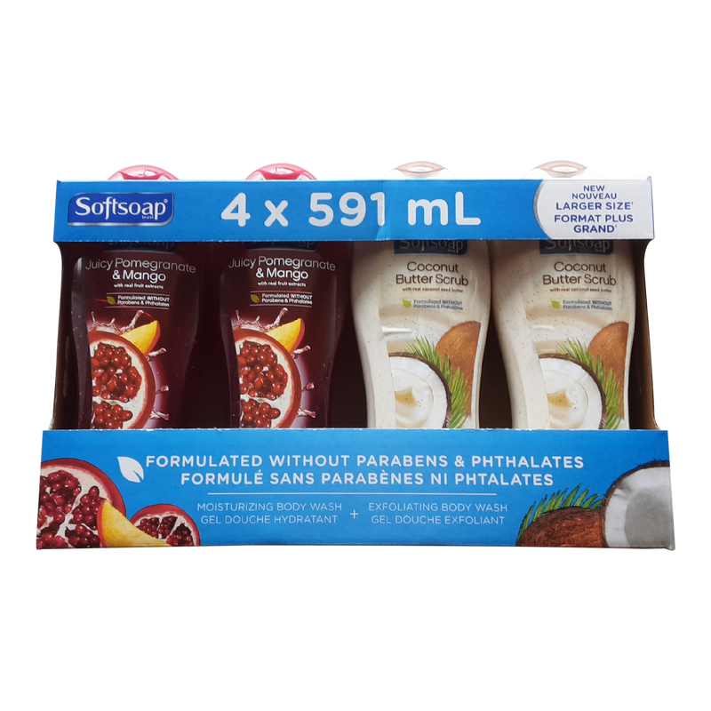 SOFT SOAP BODY WASH 4/591MLS [591 ml]