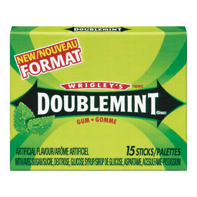 WRIGGLEYS DOUBLEMINT GUM [10 pcs]